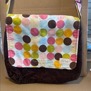 Multicolor Polka Dot Crossbody Bag